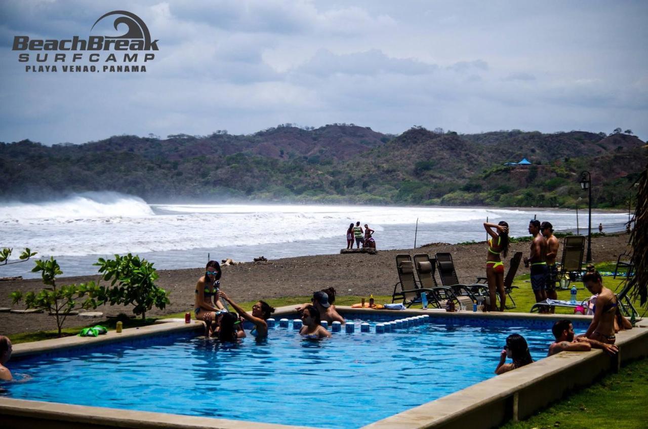 Beach Break Hotel & Surf Camp De Playa Venao Exteriör bild
